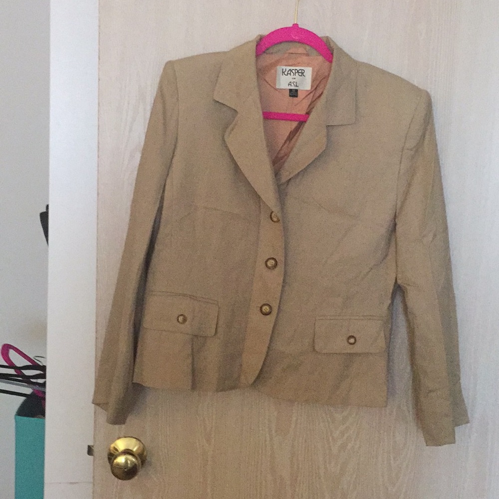 Tan jacket